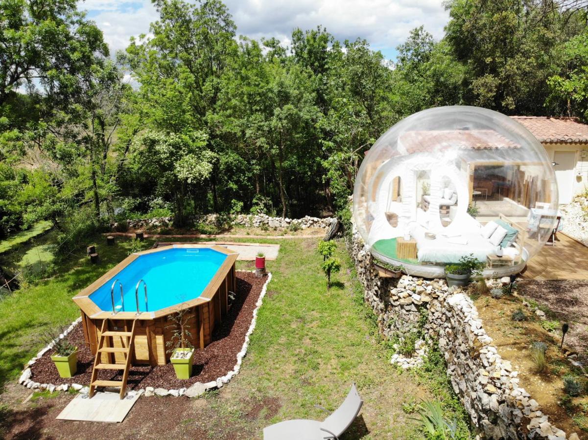 La Bulle Etoile Hotel Allegre Les Fumades Ngoại thất bức ảnh